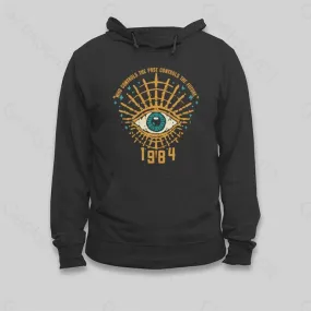 1984 George Orwell Control The Future Hoodie