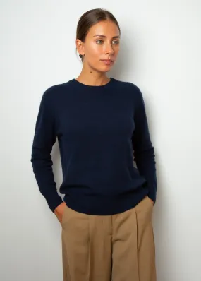 360 Cher Crewneck in Navy