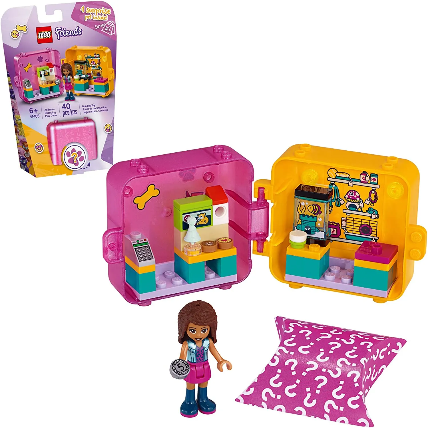 41405 LEGO Friends Andrea's Shopping Play Cube