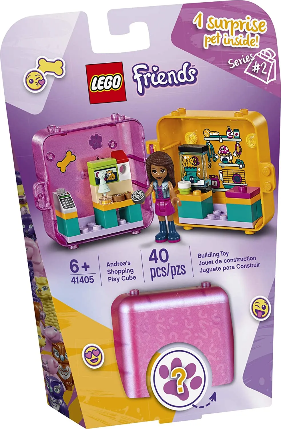 41405 LEGO Friends Andrea's Shopping Play Cube