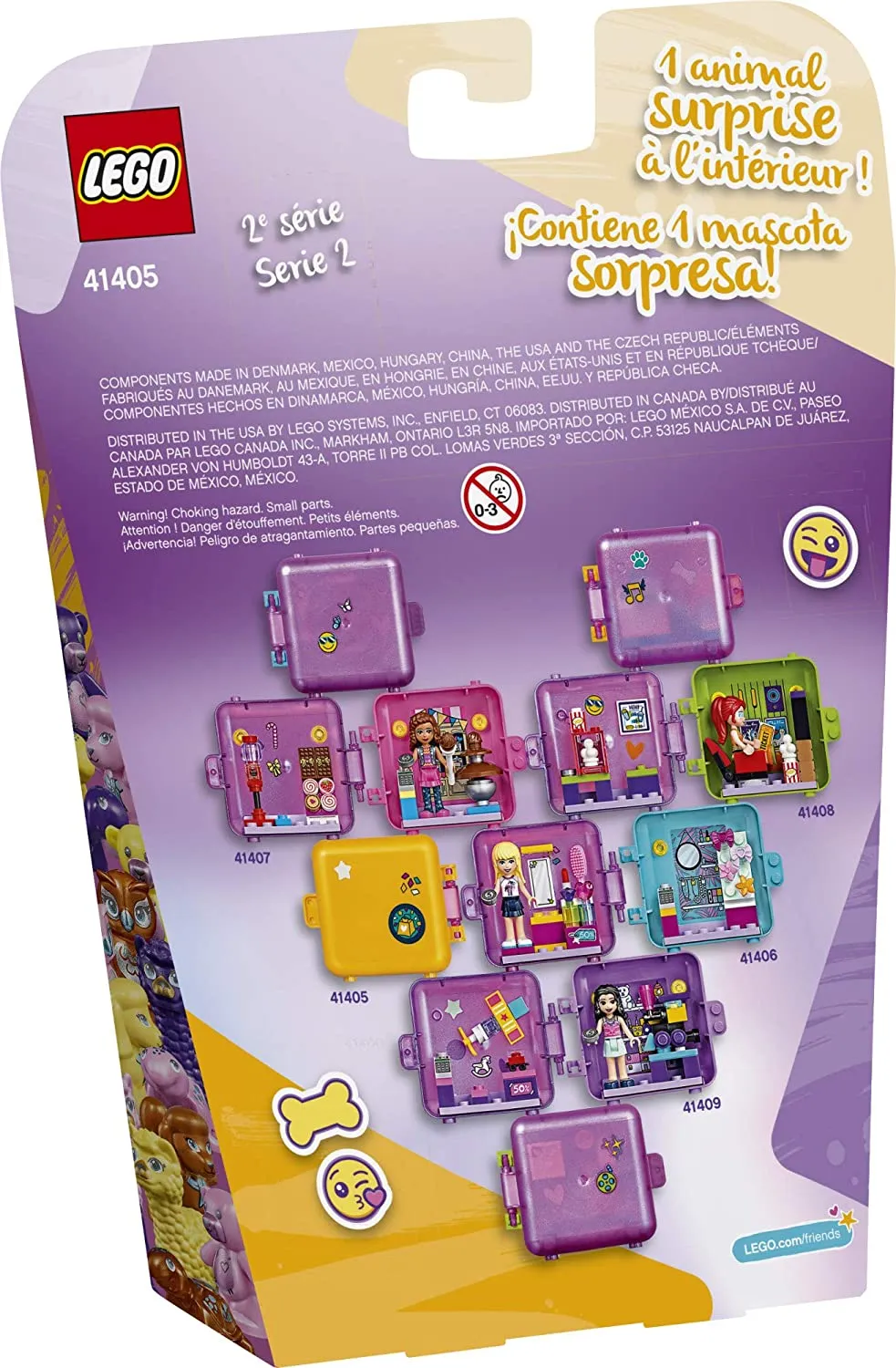 41405 LEGO Friends Andrea's Shopping Play Cube