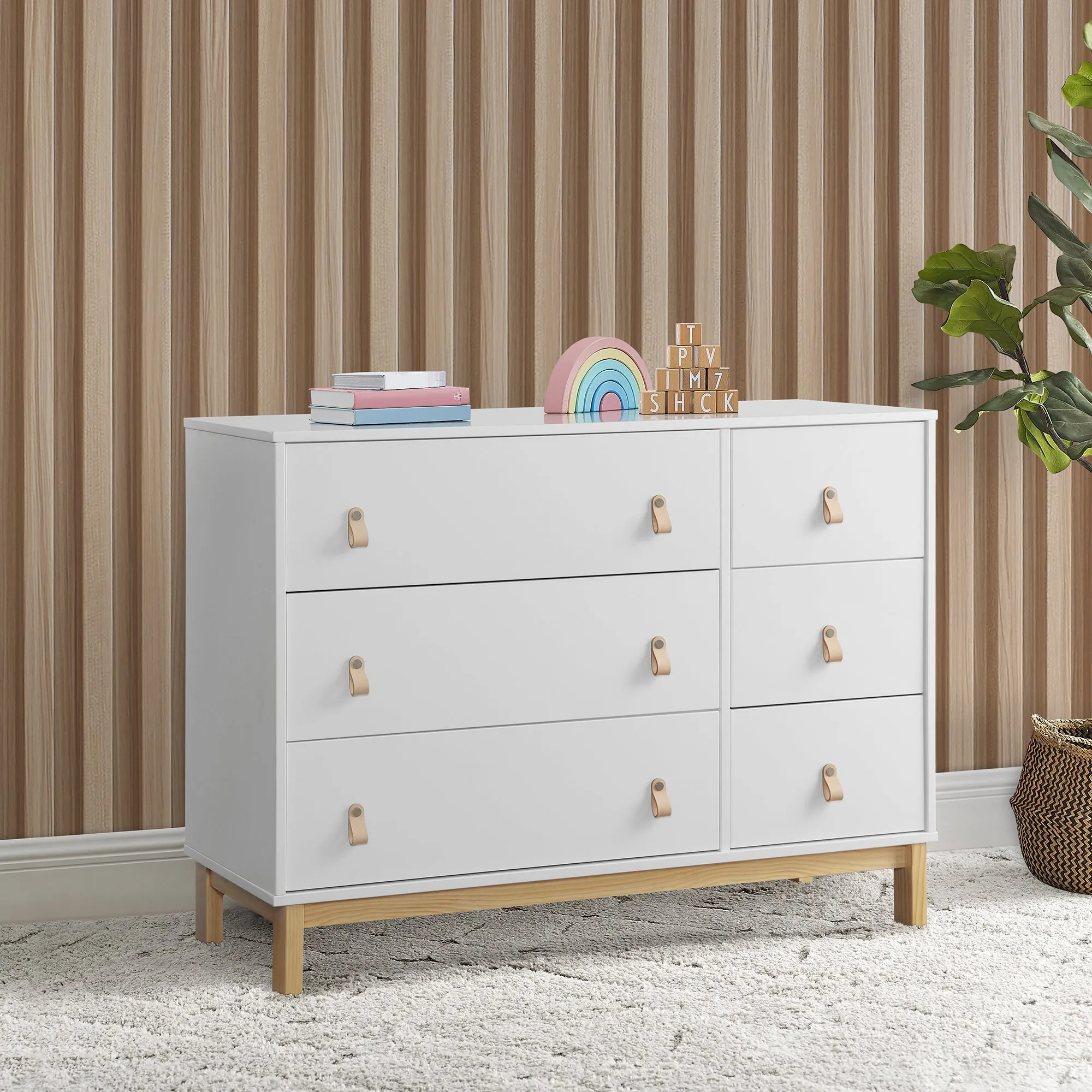 babyGap Legacy 6 Drawer Dresser with Leather Pulls