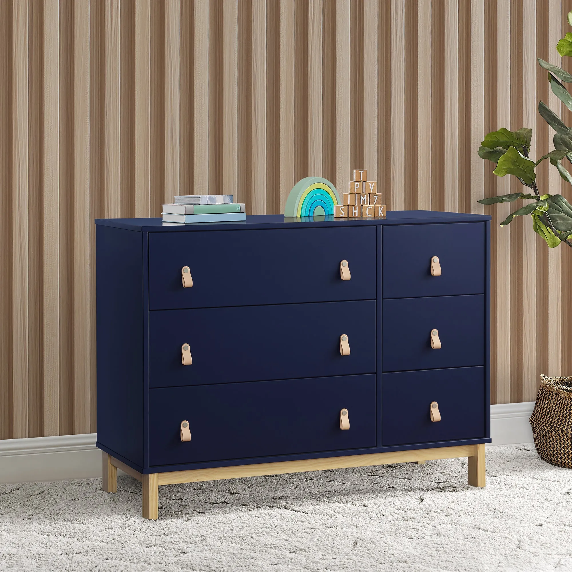 babyGap Legacy 6 Drawer Dresser with Leather Pulls