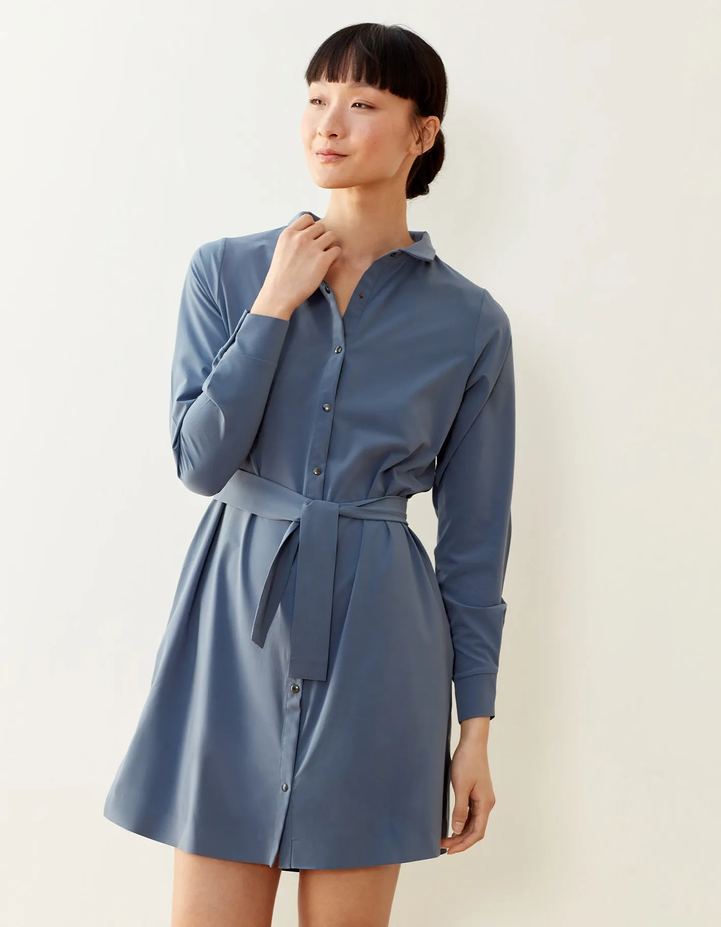 Back To Front Shirt Dress