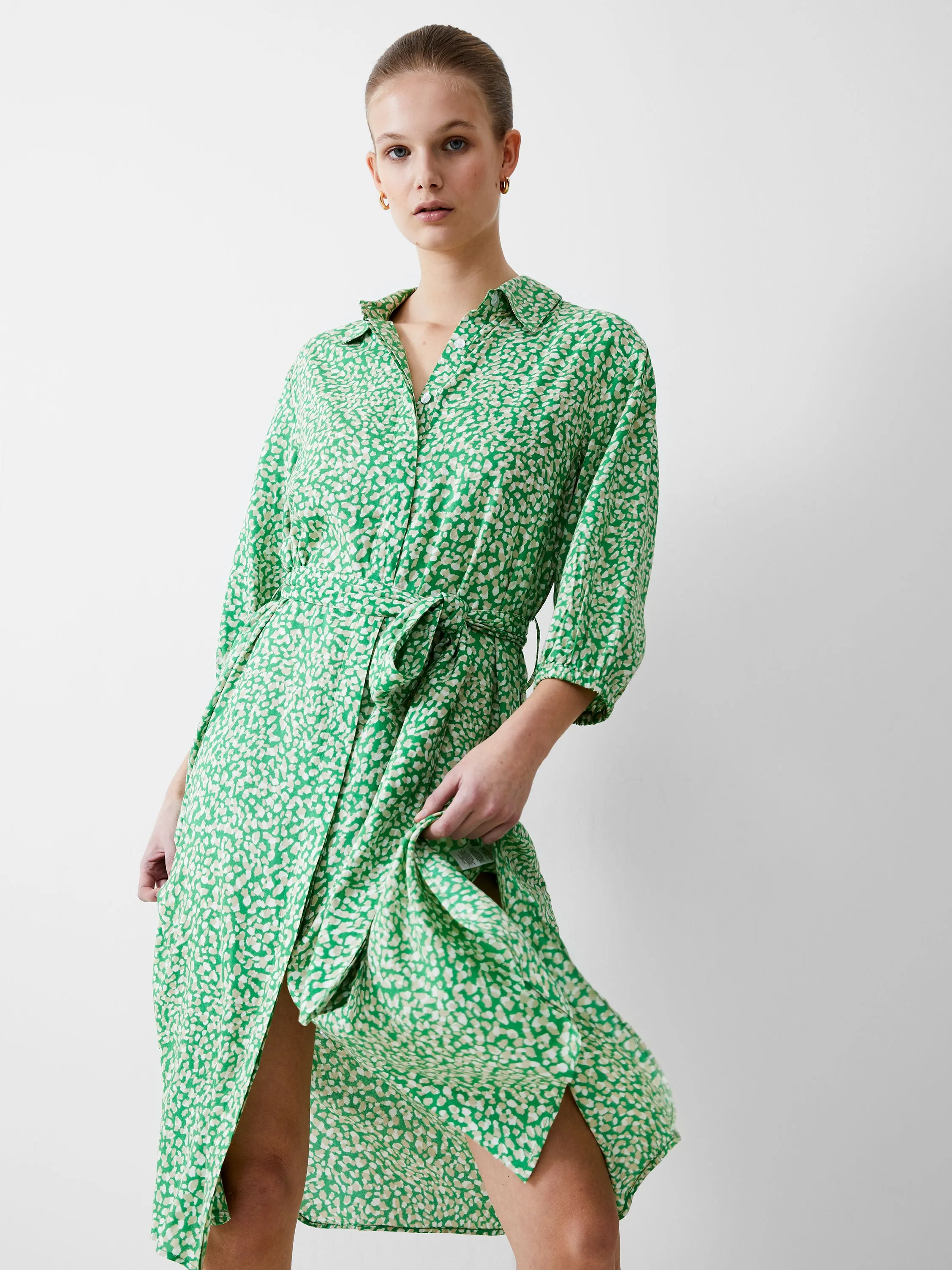 Cadie Button-Through Shirt Dress