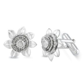 Clematis Empress Cufflinks