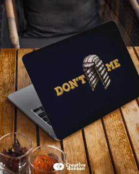 Don't Judge Me - Cool Laptop Skin for Lawyers