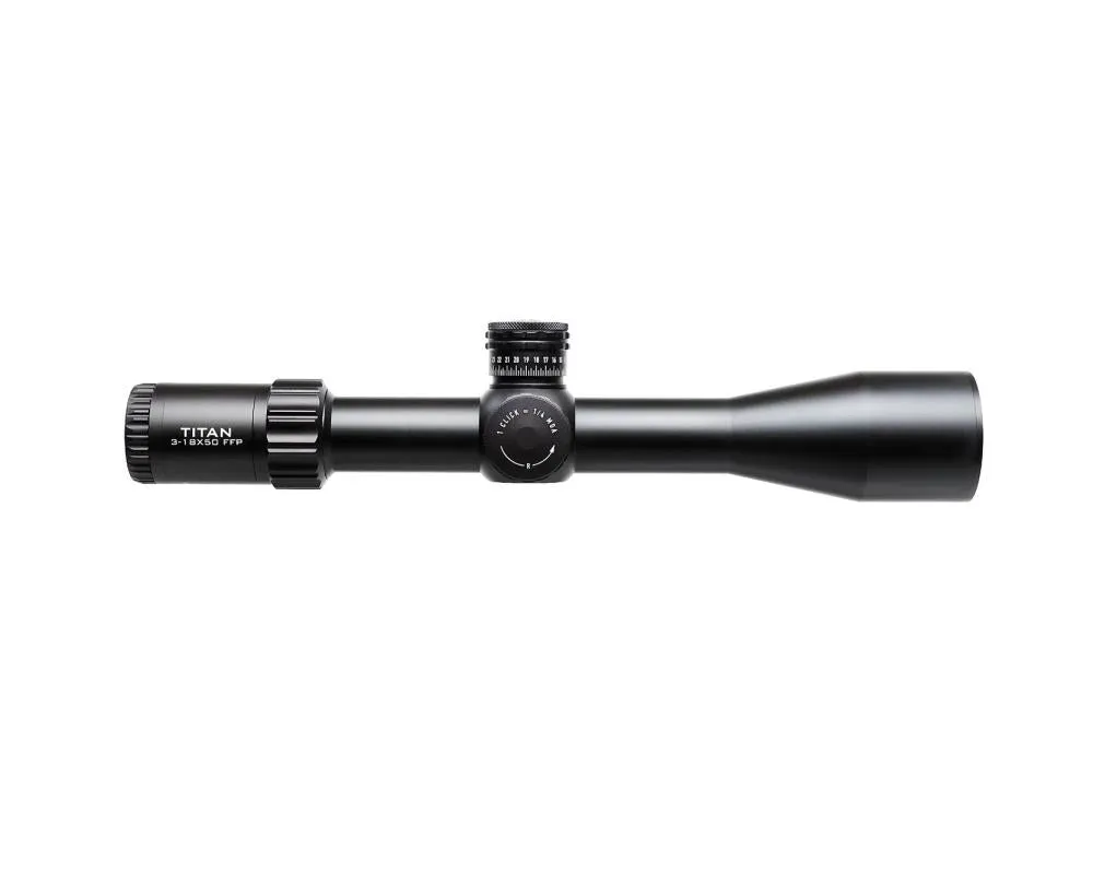 Element Titan 3-18x50 FFP Scope (First Focal Plane) | MOA & MIL Illuminated Reticles