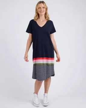 Elm Terra Tee Dress Navy