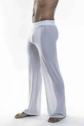 Joe Snyder Sexy Sweatpants Sheer Lounge Pants White Mesh JS30 3