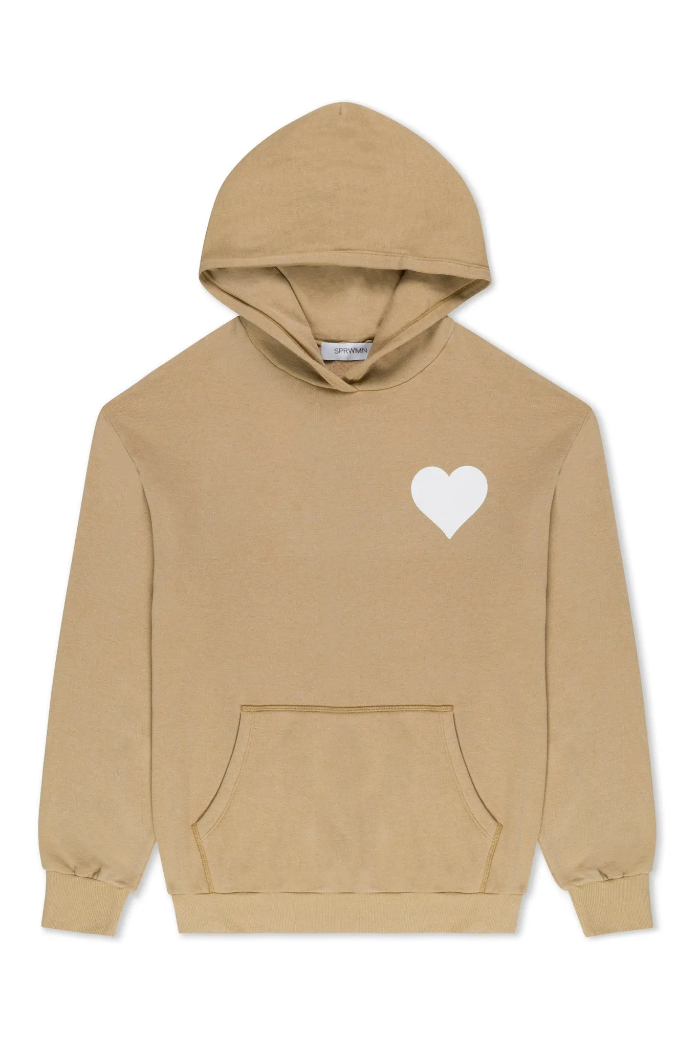 Khaki Heart Hoodie