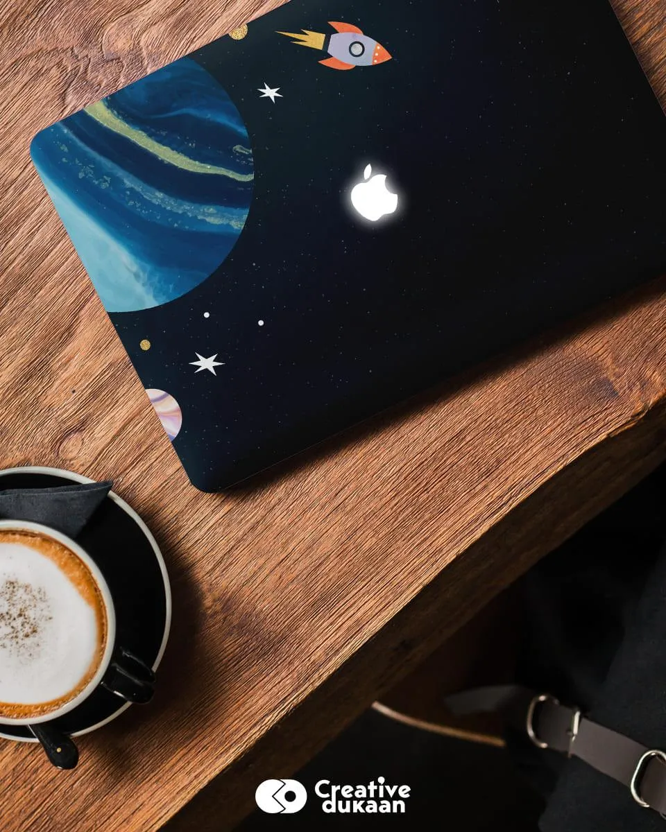 MacBook Laptop Skin With Out in Space Print