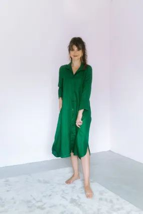 River Indigo Dress- Emerald