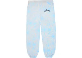 Sp5der - AOP Sweatpants - Grey/Blue