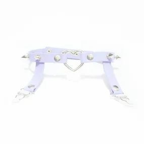 SPIKED HEART GARTER