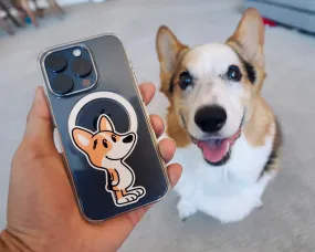 The Corgi Comic Thick Vinyl Sticker