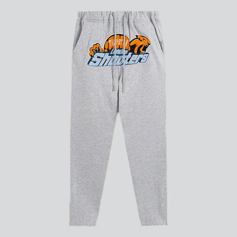 Tiger Embroidery Plush Sweatpants